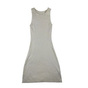 Becool Bodycon Cream Ribbed Sweater Dress Size Small/Medium